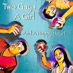 Two Gays a Girl and a Happy Hour logo