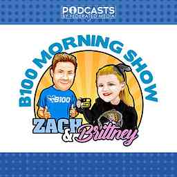 B100 Morning Show with Zach and Brittney logo