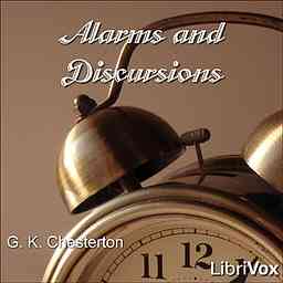 Alarms and Discursions by G. K. Chesterton (1874 - 1936) logo