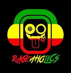 Rageaholics EDM Podcast cover logo