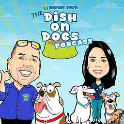 Dish on Dogs Podcast cover logo