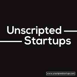 Unscripted Startups cover logo