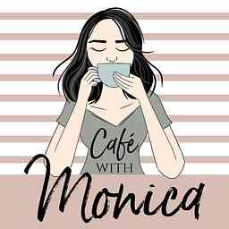 Café with Monica cover logo
