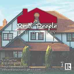 Ed Pluchar with Real People Realty Podcast logo