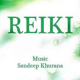Reiki Music Podcast cover logo