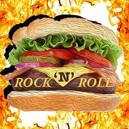 Rock N Roll Cheeseburger podcast cover logo