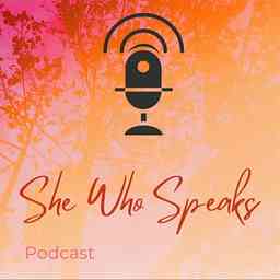 She Who Speaks cover logo