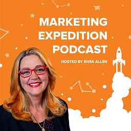 Marketing Expedition Podcast with Rhea Allen, Peppershock Media cover logo