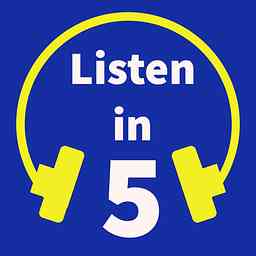 Listen in 5 cover logo