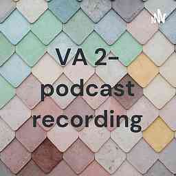 VA 2- podcast recording cover logo