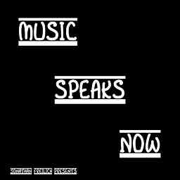 Music Speaks Now cover logo