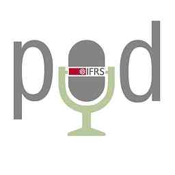 The IFRS Foundation podcast cover logo