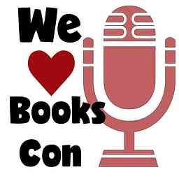 We Love Books Con cover logo