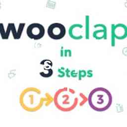 Wooclap in 3 simple steps logo