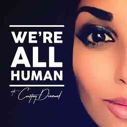 We're All Human with Courtney Diamond logo
