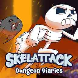 Skelattack Dungeon Diaries cover logo