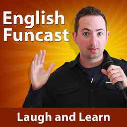 Learn English Funcast logo