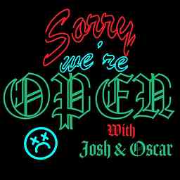 Sorry We're OPEN cover logo