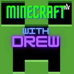 Minecraft with Drew cover logo