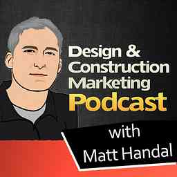 Design and Construction Marketing Podcast cover logo