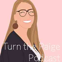 Turn the Paige Podcast cover logo