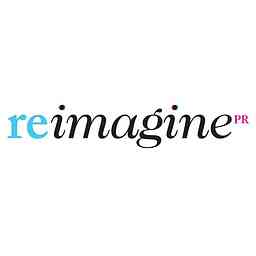 ReimaginePR Podcasts cover logo