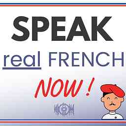 Speak Real French Now ! cover logo