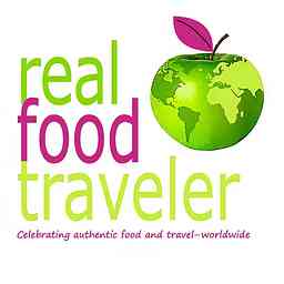 Real Food Traveler REAL Podcast cover logo