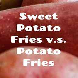 Sweet Potato Fries v.s. Potato Fries logo