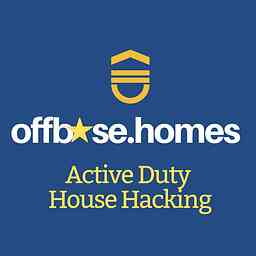 Active Duty House Hacking from offbase.homes logo
