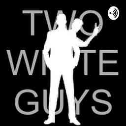 Two white guys cover logo