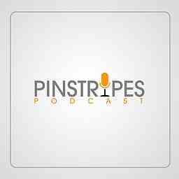 Pinstripes cover logo