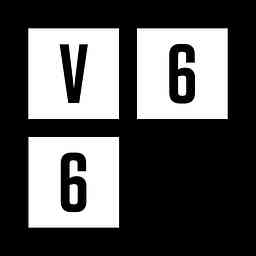 V66-podden cover logo