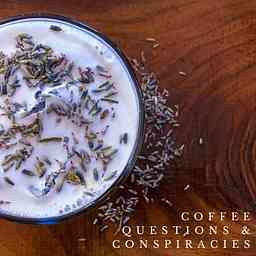 Coffee, Questions, and Conspiracies cover logo