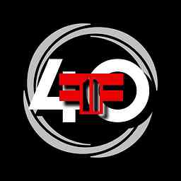 40 and Fit Podcast cover logo