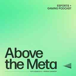 Above The Meta logo