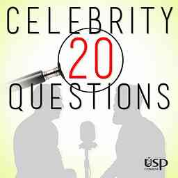 Celebrity 20 questions with cover logo
