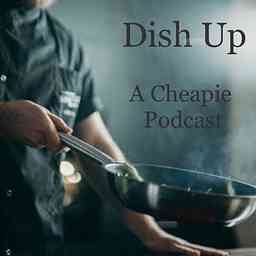 Dish Up! A cheapies podcast production logo
