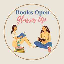Books Open Glasses Up logo