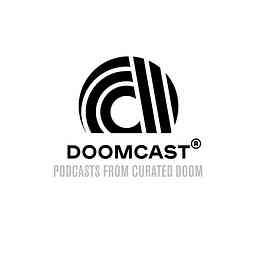 Doomcast from Curated Doom cover logo
