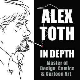 Alex Toth In Depth cover logo
