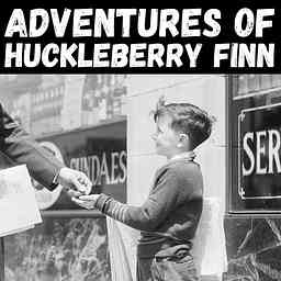 Adventures of Huckleberry Finn - Mark Twain logo