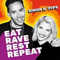 Eat.Rave.Rest.Repeat with Simon & Pips logo