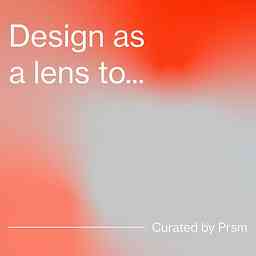 Design as a lens to… logo