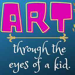 Art through the eyes of a kid. cover logo