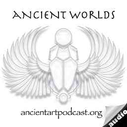 Ancient Art Podcast, Ancient Worlds cover logo