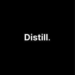 Distill. logo