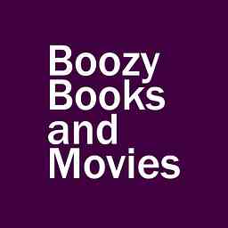 Boozy Books and Movies cover logo