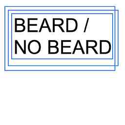 BEARD / NO BEARD logo