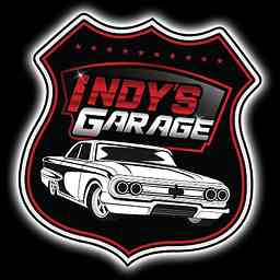 Indy's Garage podcast cover logo